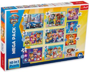 Пъзел Trefl 10 в 1 - Пес Патрул