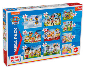 Пъзел Trefl 10 в 1 - Пес Патрул