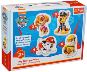 Пъзел Trefl 4 в 1 - Пес Патрул