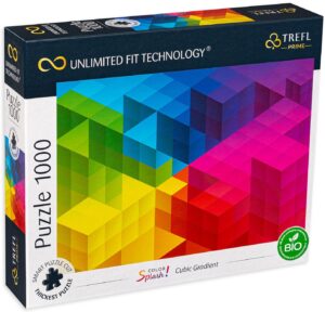 Пъзел Trefl от 1000 части - Абстрактни кубчета