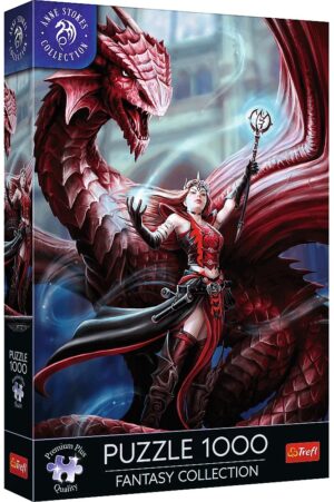Пъзел Trefl от 1000 части - Алената магьосница