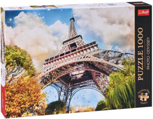 Пъзел Trefl от 1000 части - Айфеловата кула в Париж, Франция