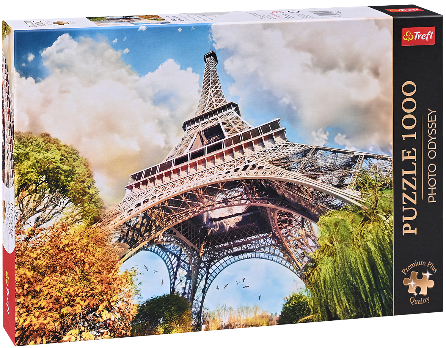 Пъзел Trefl от 1000 части - Айфеловата кула в Париж, Франция