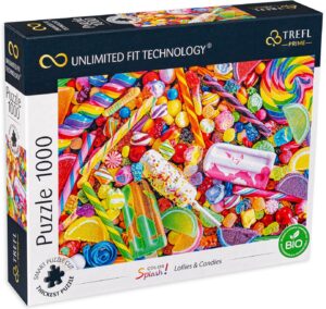 Пъзел Trefl от 1000 части - Близалки и бонбони