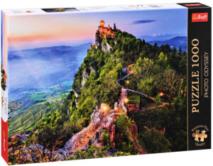 Пъзел Trefl от 1000 части - Честа Тауър, Сан Марино