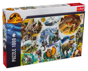 Пъзел Trefl от 1000 части - Динозаври
