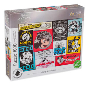 Пъзел Trefl от 1000 части - Дисни ретро колаж
