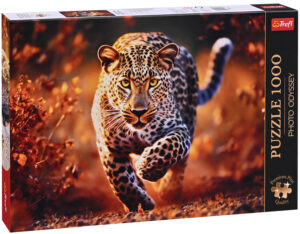 Пъзел Trefl от 1000 части - Див леопард