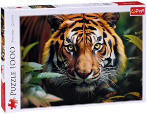 Пъзел Trefl от 1000 части - Див тигър