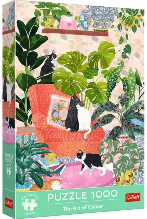 Пъзел Trefl от 1000 части - Дом, сладък дом