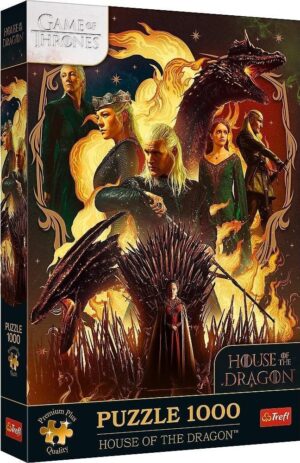 Пъзел Trefl от 1000 части - Домът на Дракона
