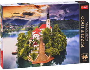 Пъзел Trefl от 1000 части - Езерото Блед, Словения