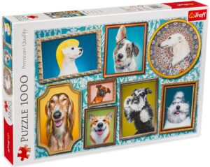 Пъзел Trefl от 1000 части - Галерия за кучета