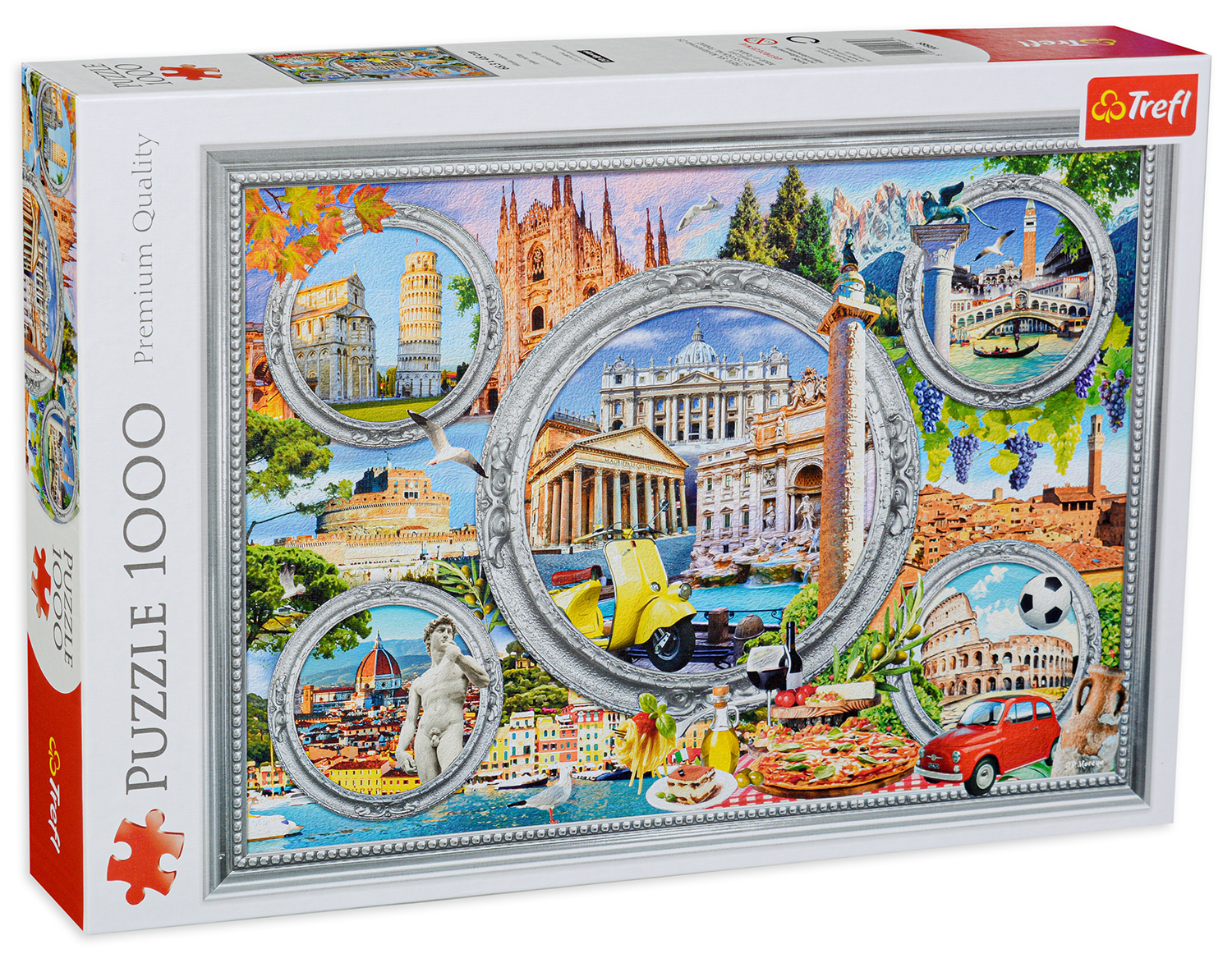 Пъзел Trefl от 1000 части - Италия