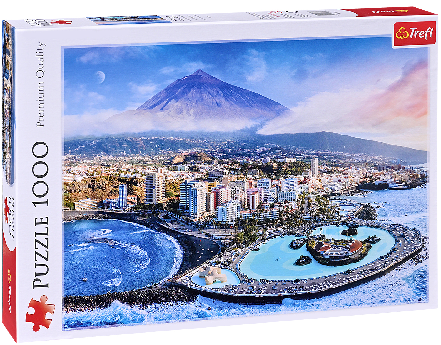 Пъзел Trefl от 1000 части - Изглед от Тенерифе, Испания