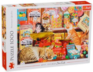 Пъзел Trefl от 1000 части - Лакомства за котета