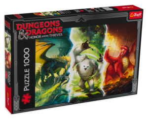 Пъзел Trefl от 1000 части - Легендарни чудовища от Dungeons & Dragons
