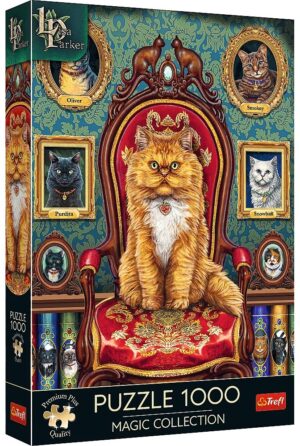 Пъзел Trefl от 1000 части - Луд по котките