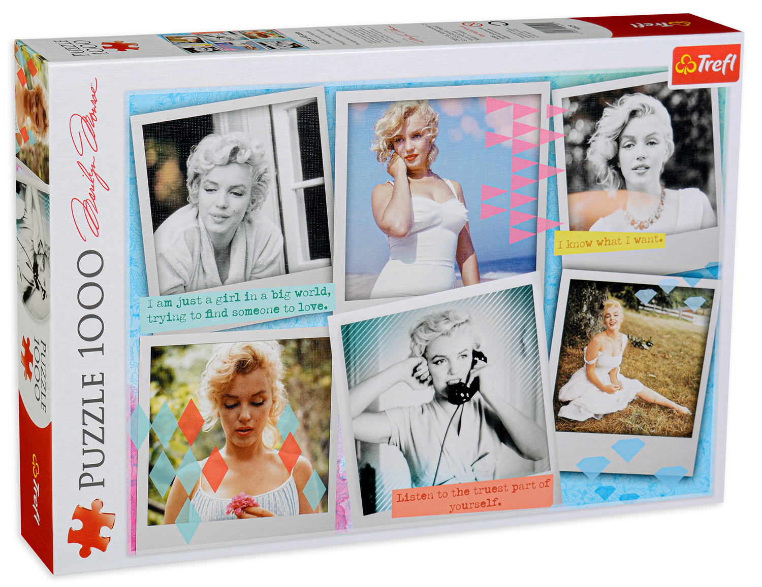 Пъзел Trefl от 1000 части - Мерилин Монро