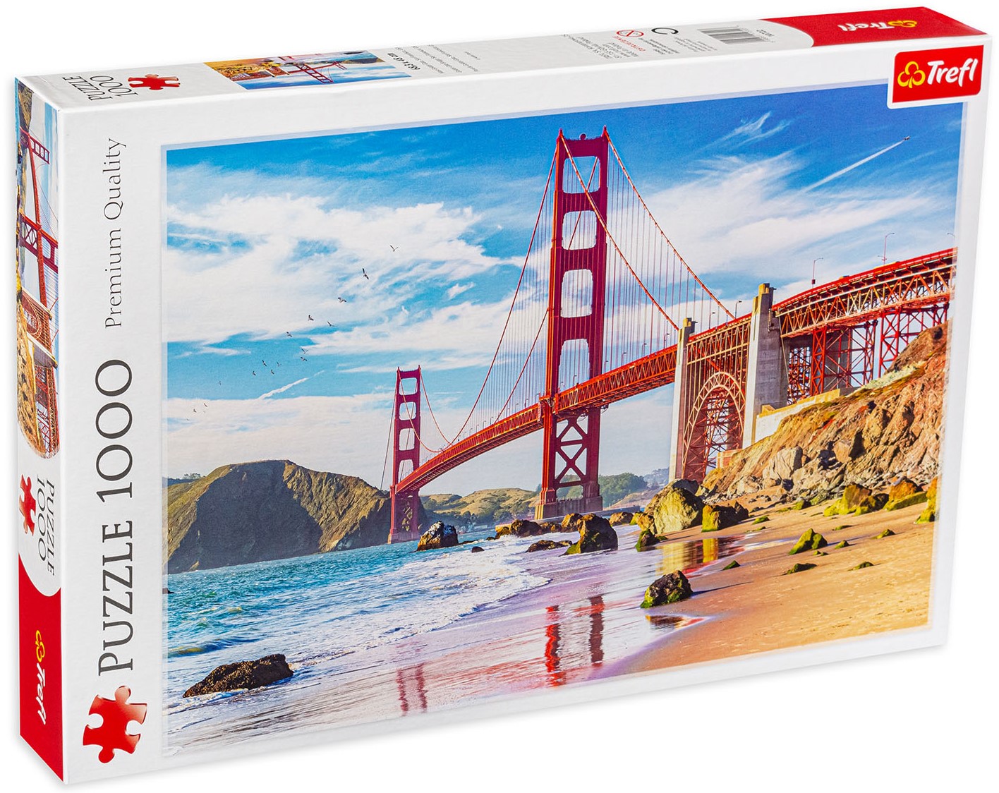 Пъзел Trefl от 1000 части - Мостът и Сан Франциско
