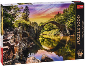 Пъзел Trefl от 1000 части - Мостът Ракоц в Кромлау, Германия