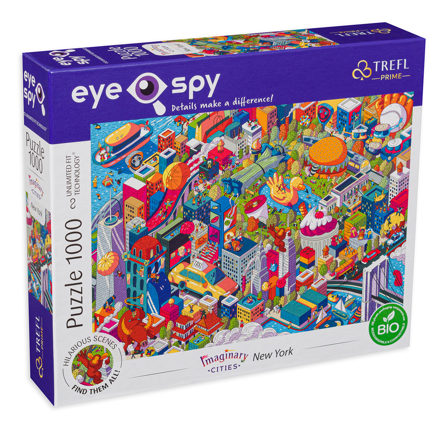 Пъзел Trefl от 1000 части - Ню Йорк, САЩ