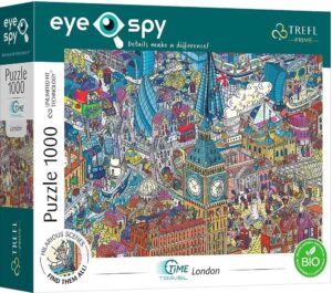 Пъзел Trefl от 1000 части - Пътуване във времето: Лондон, Обединеното Кралство