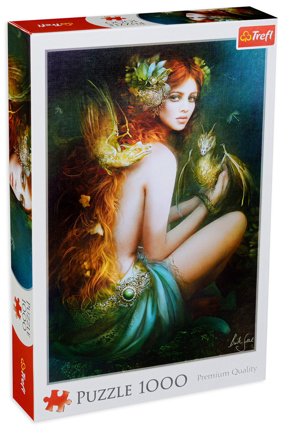 Пъзел Trefl от 1000 части - Приятел на драконите