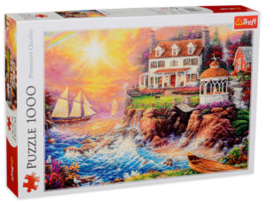 Пъзел Trefl от 1000 части - Рай, Чък Пинсън