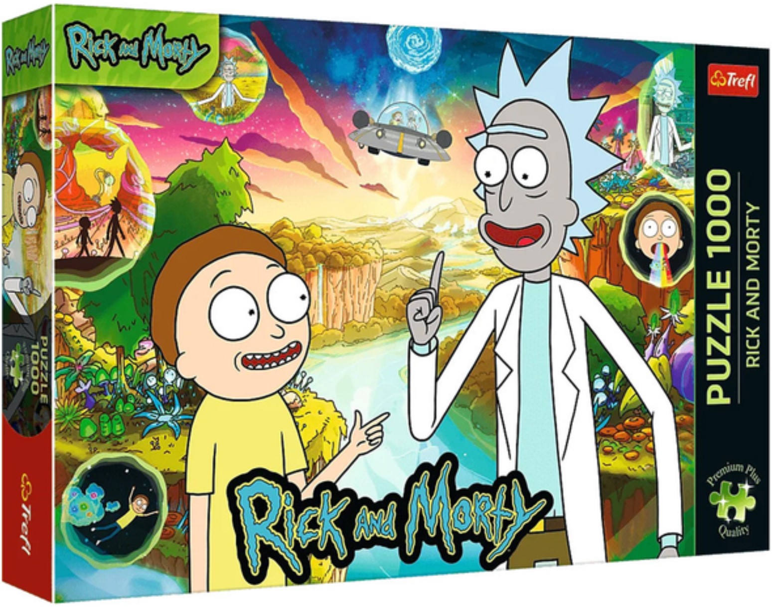 Пъзел Trefl от 1000 части - Рик и Морти
