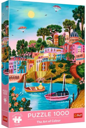 Пъзел Trefl от 1000 части - Сирос, Гърция