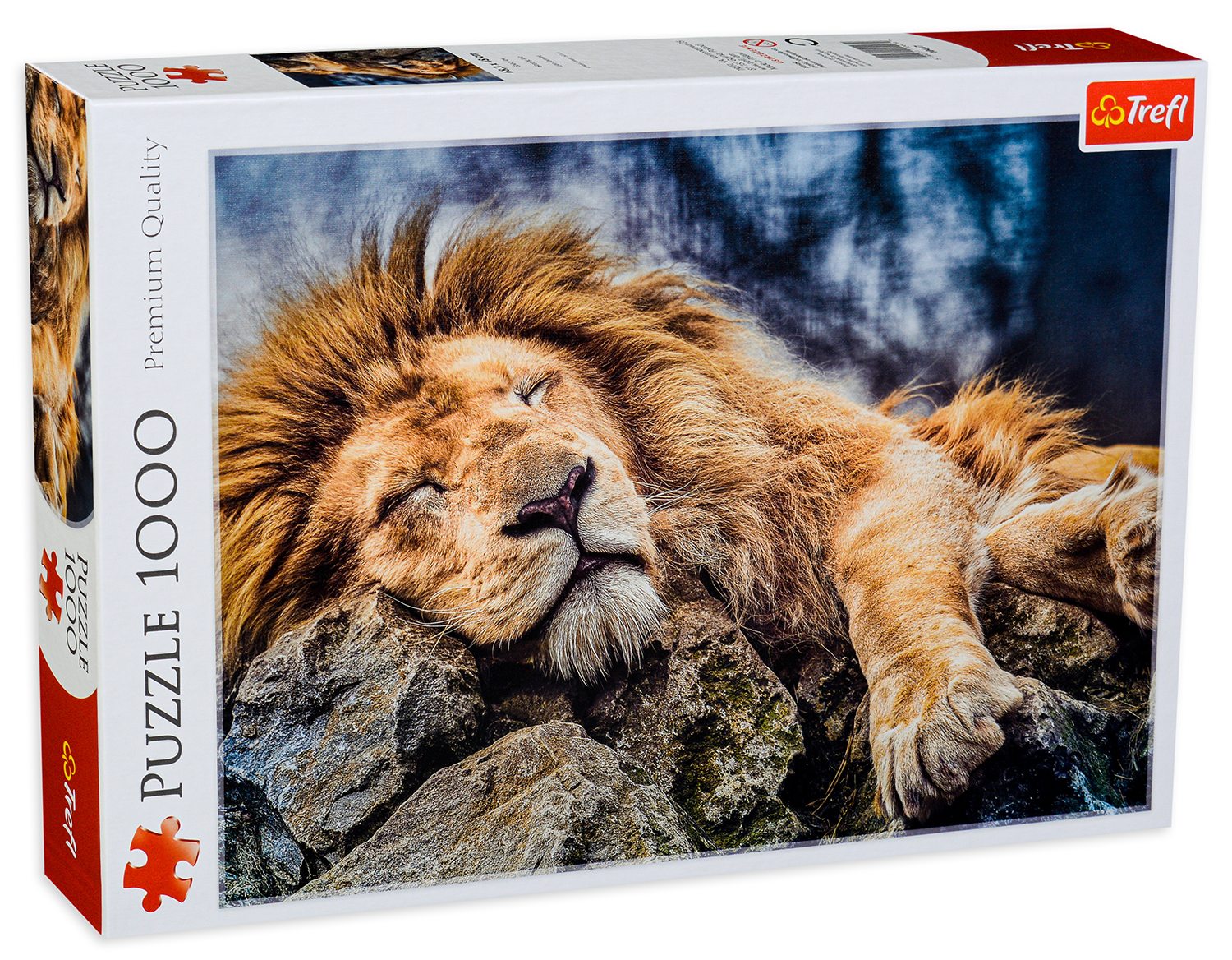 Пъзел Trefl от 1000 части - Спящ лъв
