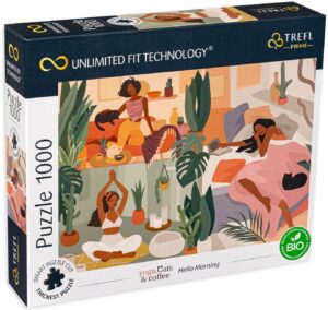 Пъзел Trefl от 1000 части - Сутрешна гимнастика