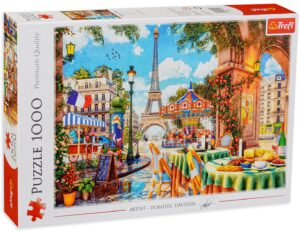 Пъзел Trefl от 1000 части - Сутрин в Париж