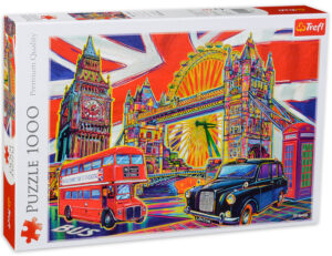 Пъзел Trefl от 1000 части - Цветовете на Лондон