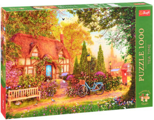 Пъзел Trefl от 1000 части - Вила със сламен покрив