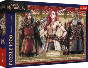 Пъзел Trefl от 1000 части - Властелинът на пръстените: Войната на Рохиримите