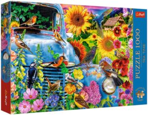 Пъзел Trefl от 1000 части - Живот на село, пойни птици