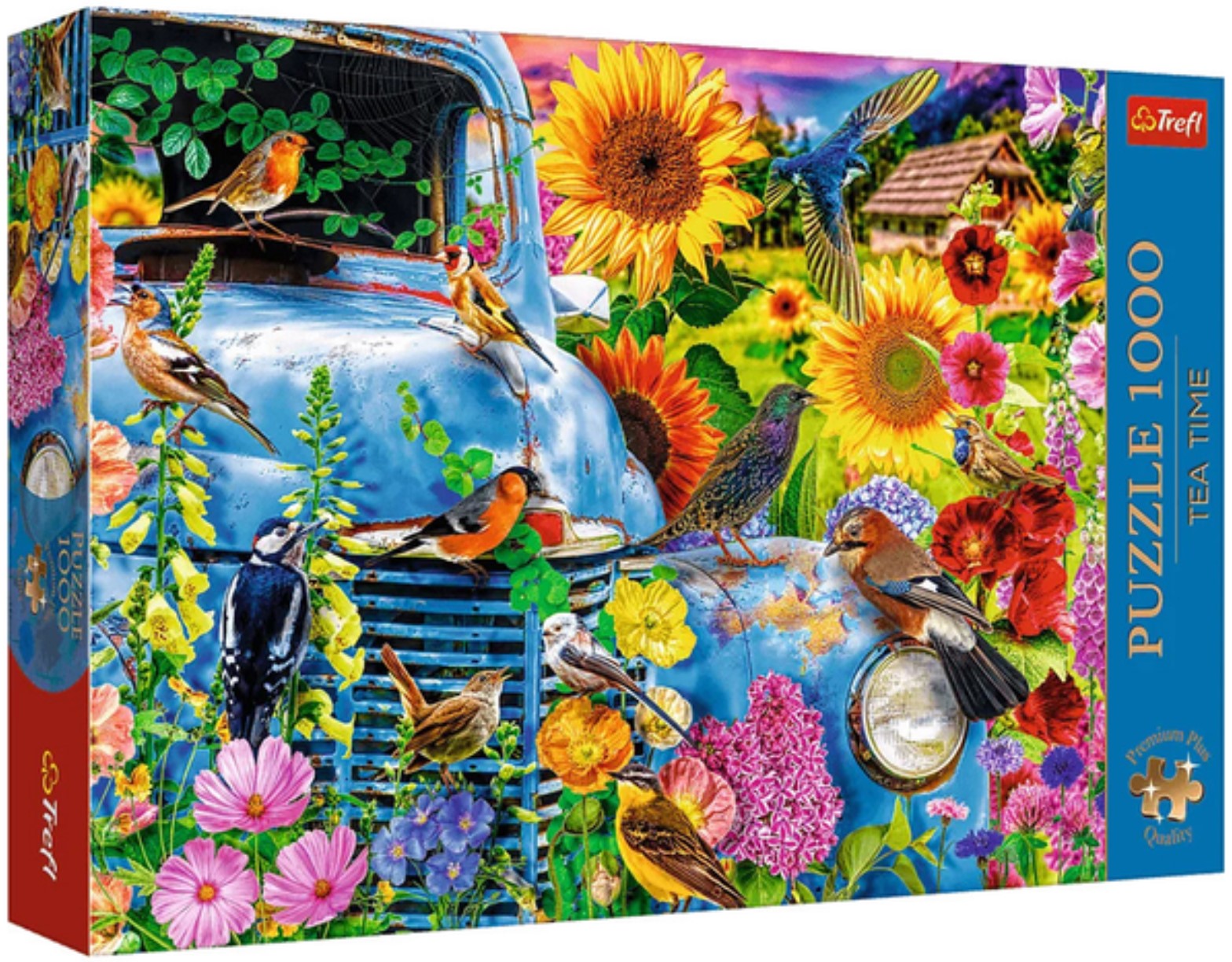 Пъзел Trefl от 1000 части - Живот на село, пойни птици