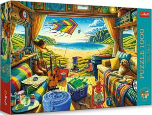 Пъзел Trefl от 1000 части - Живот във ван