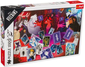 Пъзел Trefl от 1000 части - Злодеите на Дисни