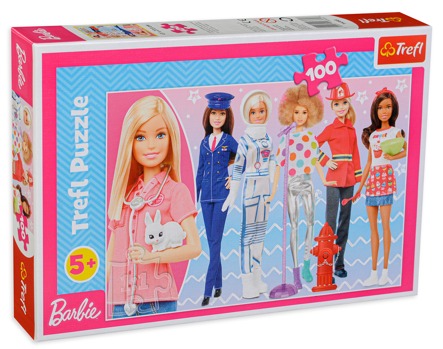 Пъзел Trefl от 100 части - Барби, Можеш да бъдеш какъвто пожелаеш