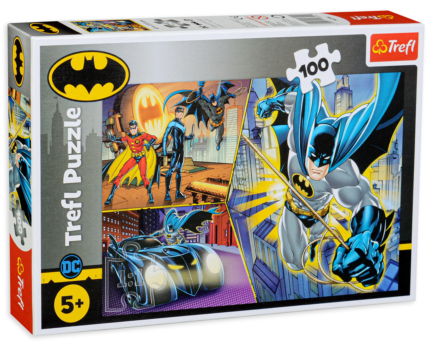 Пъзел Trefl от 100 части - Безстрашният Батман