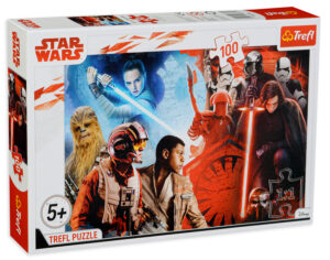 Пъзел Trefl от 100 части - Битката между доброто и злото, Star Wars