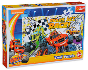 Пъзел Trefl от 100 части - Готово състезание