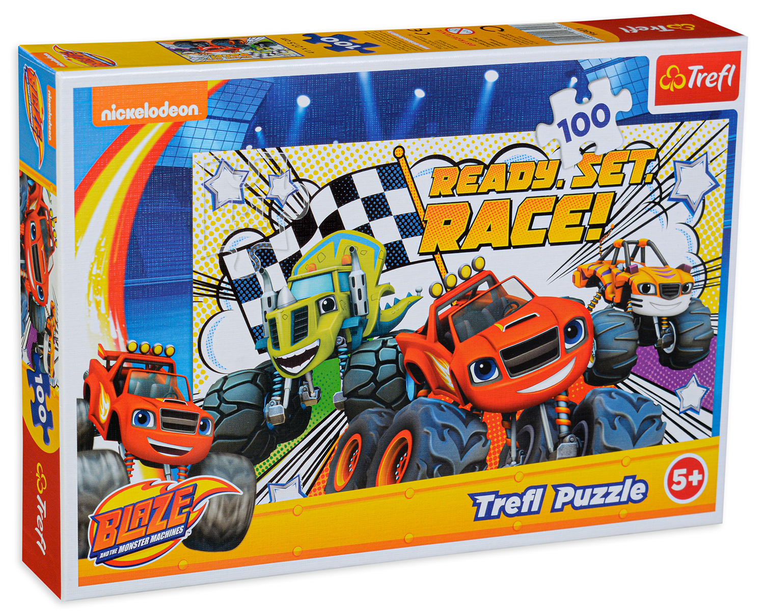 Пъзел Trefl от 100 части - Готово състезание