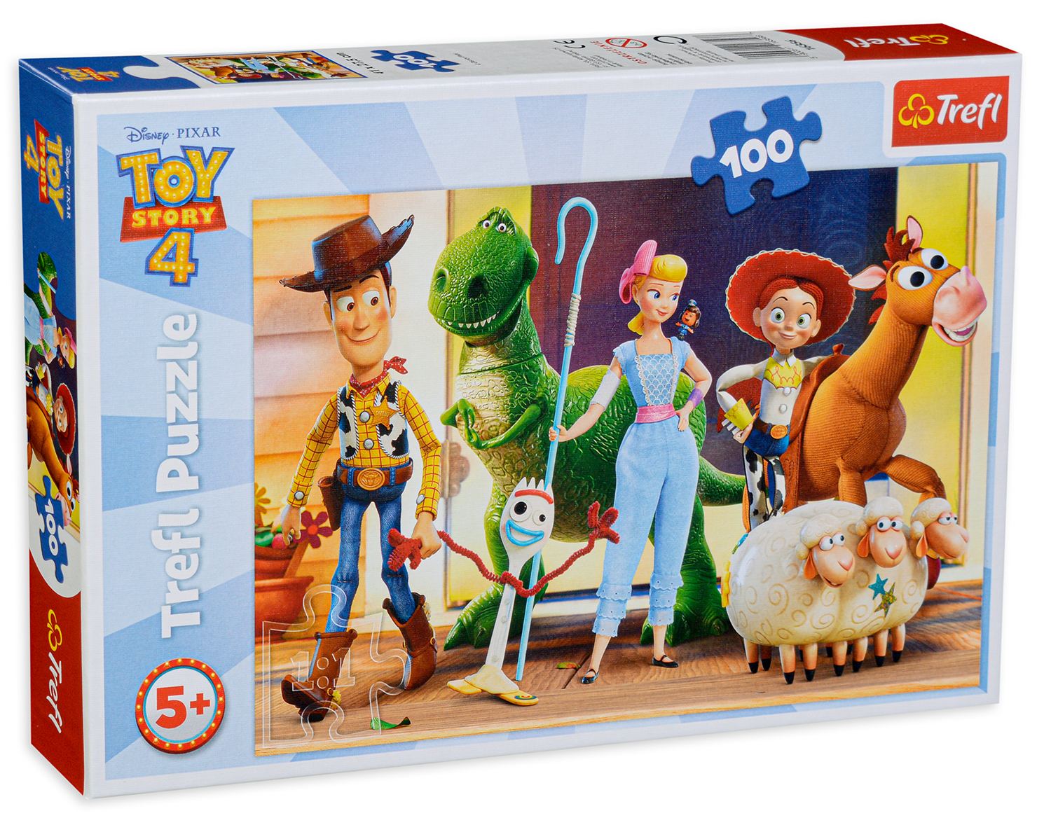 Пъзел Trefl от 100 части - Играта на играчките, Хайде да играем