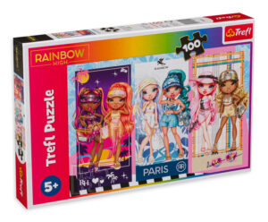 Пъзел Trefl от 100 части - Куклите Рейнбоу