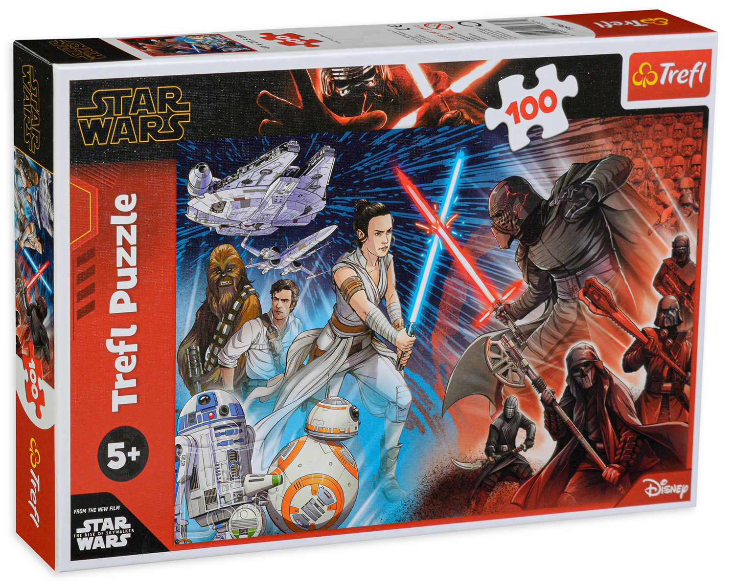 Пъзел Trefl от 100 части - Междузвездни войни, Светлата страна срещу Тъмната страна