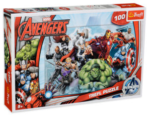 Пъзел Trefl от 100 части - Отмъстителите атакуват